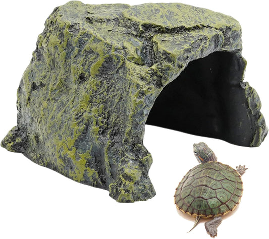 Cachette pour Reptile - Résine Durable - Aspect Pierre Réaliste