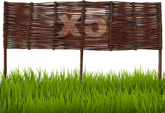 Bordures de Parterre en Saule - Durable - Flexible