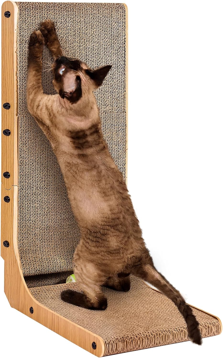 Griffoir pour Chat - Carton Ondulé Haute Densité - Design en L