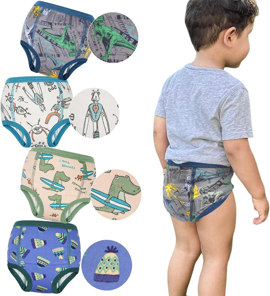 Culottes d'Apprentissage - Coton Bio - Imperméables 4 Ans