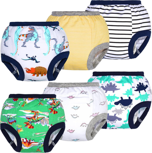 Culottes d'apprentissage - Coton Rembourré - Unisexe 6 Packs