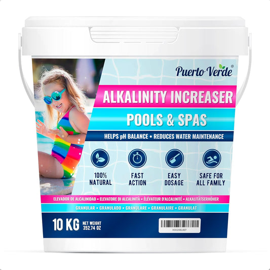 Correcteur d'Alcalinité Piscine - Augmenteur TAC Naturel - Action Rapide