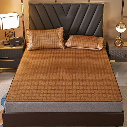 Surmatelas d'été - Bambou Naturel - Double Face Rafraîchissant