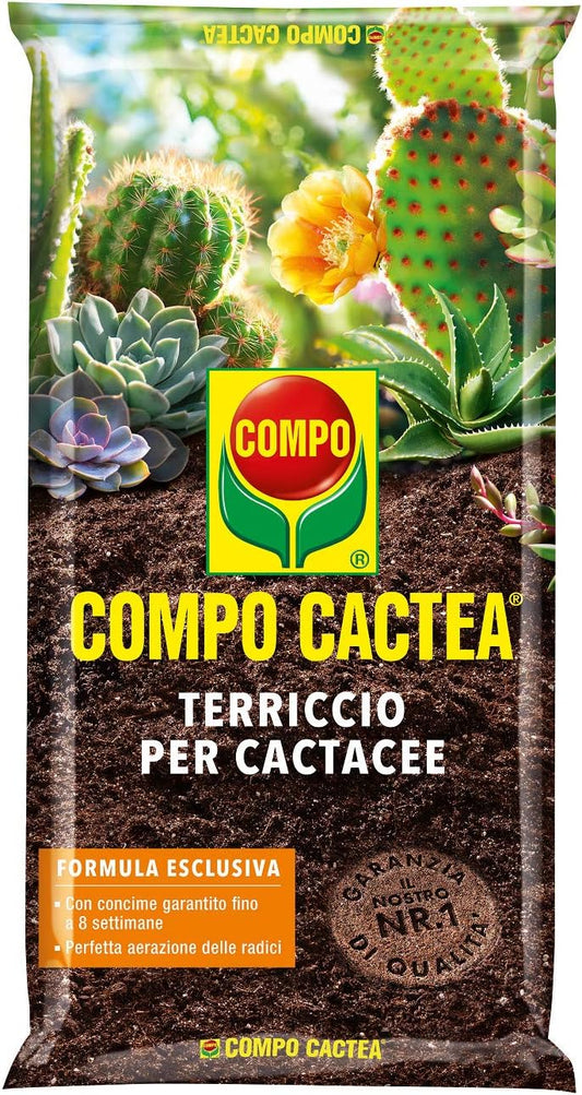 Sol pour Cactacées - Nutrition 8 Semaines - Pack 5 Litres