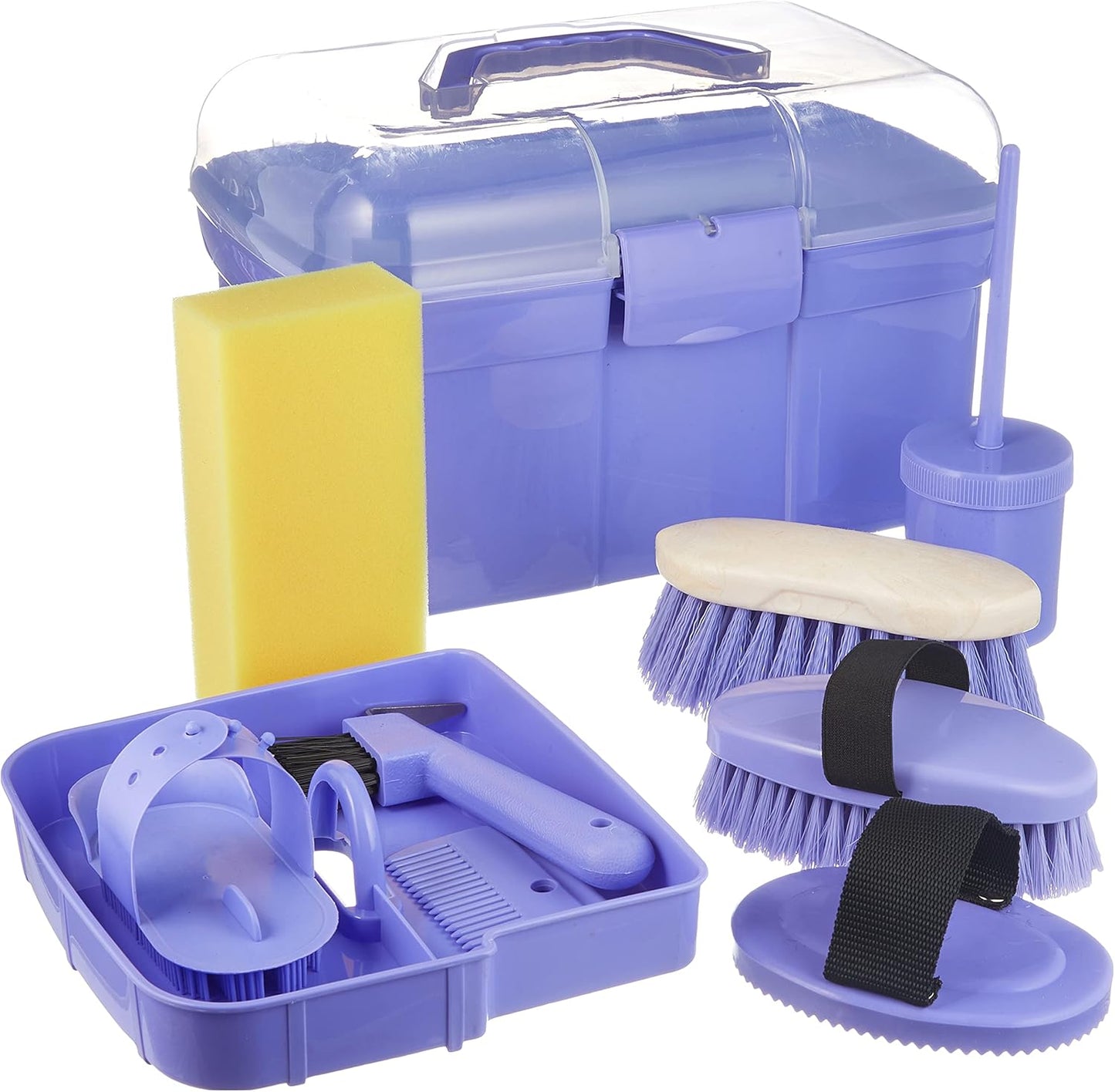 Kit de Toilettage pour Enfants - Violet - 8 Pièces