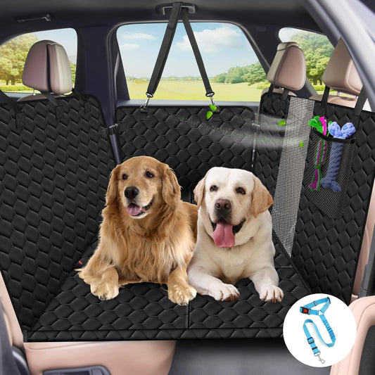 Couverture de Voiture pour Chien - Imperméable - Sécurité 3 en 1