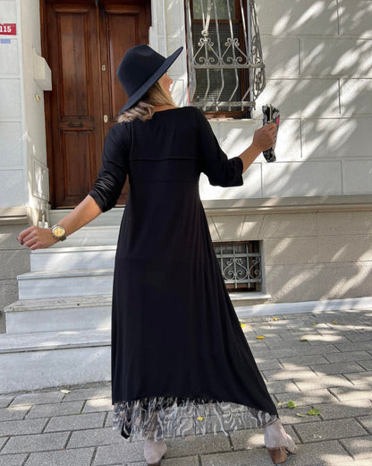 BORENA - ROBE TUNIQUE ÉLÉGANTE