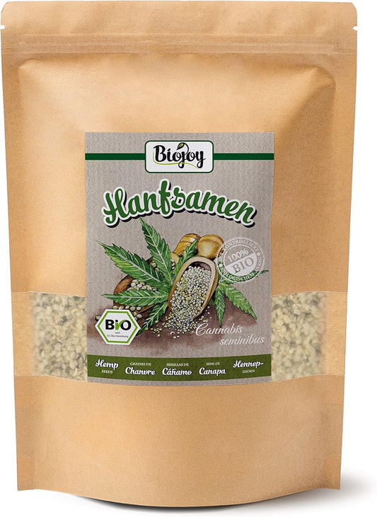 Graines de Chanvre BIO - Crues - Sans Additifs