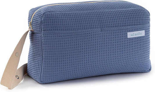 Sac de Rangement Multifonctionnel - Grande Capacité - Bleu Grisâtre