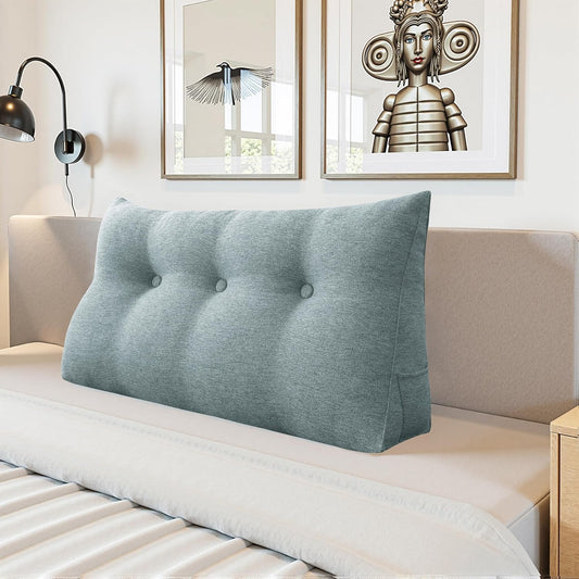 Coussin de Lecture - Soutien Dos et Tête - Housse Amovible