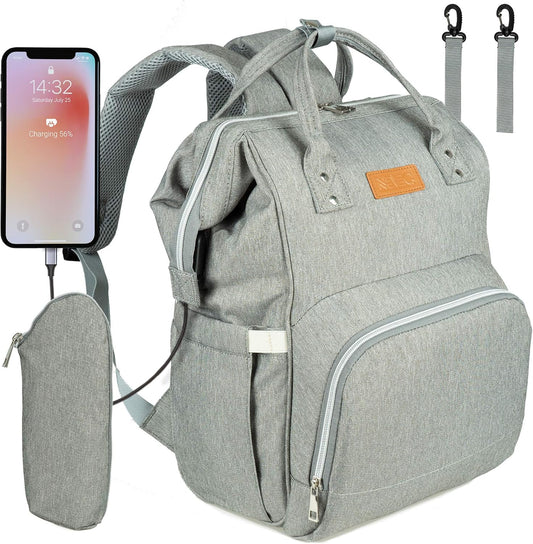 Sac à Dos à Langer - Design Pratique - Denim Élégant