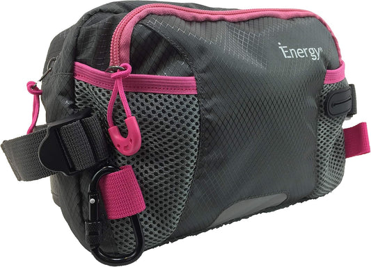 Sac Banane pour Chiens - Stockage Mains Libres - Rose Taille Unique