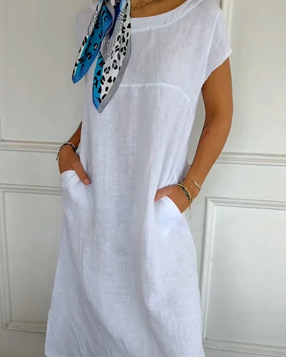 BERAWA - ROBE EN COTON DÉCONTRACTÉE