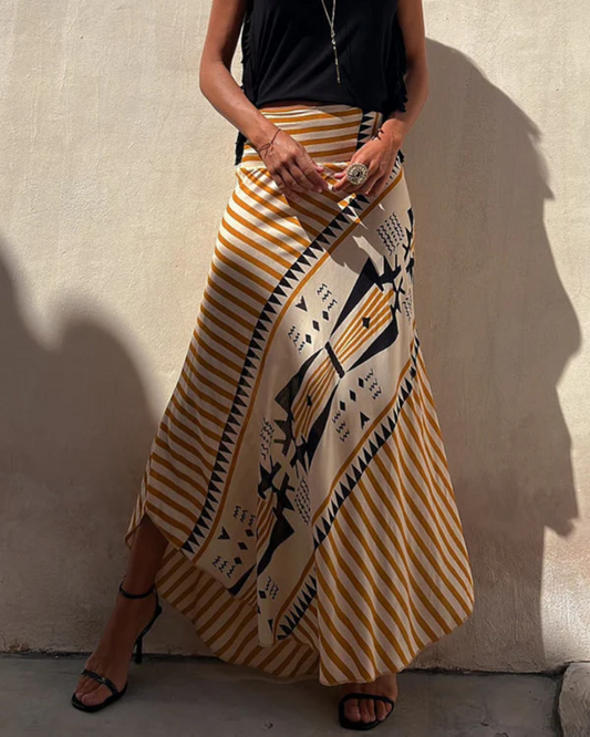 TUNA - JUPE LONGUE BOHO