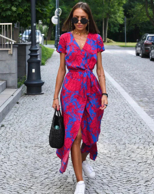 Linda - Robe florale élégante