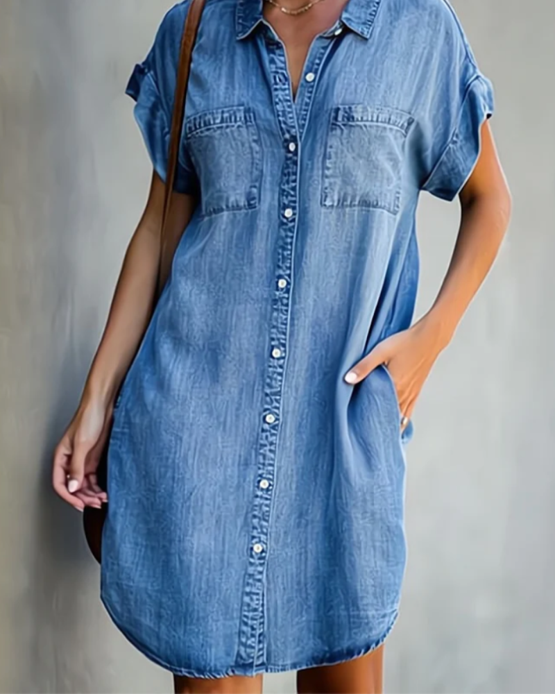 ELENORE - Robe en denim