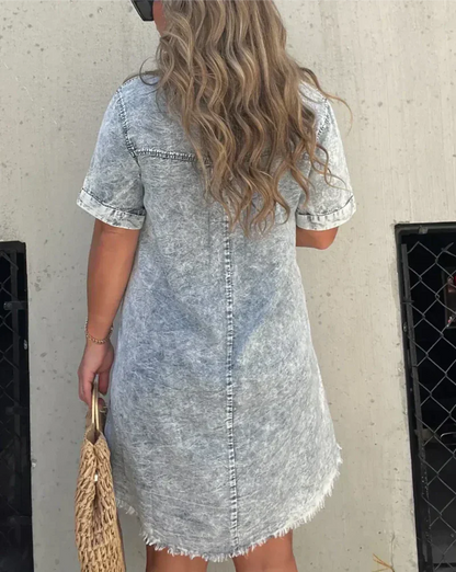 Vera - Robe Chemise en Jean